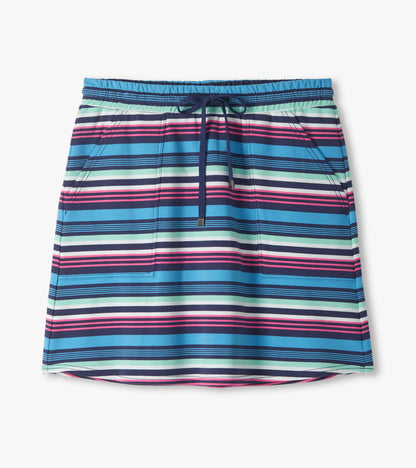 Jupe Christine – Rayures du soir