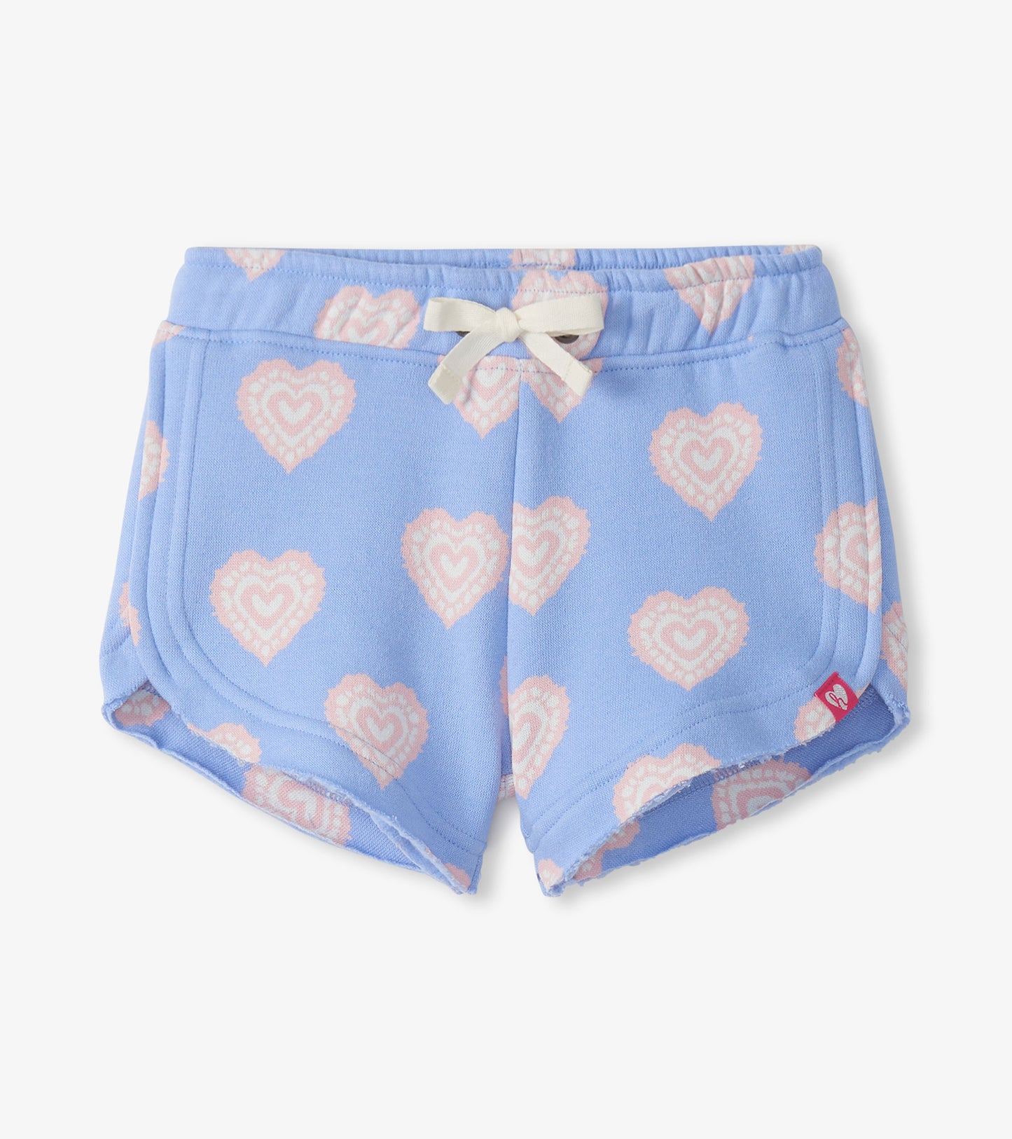 Girls Heart Burst Pull-On Shorts