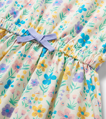 Robe à manches courtes – Jardin d’été