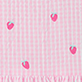 View Baby & Toddler Girls Gingham Berries Party Dress - Pink gingham pattern with small pink heart motifs