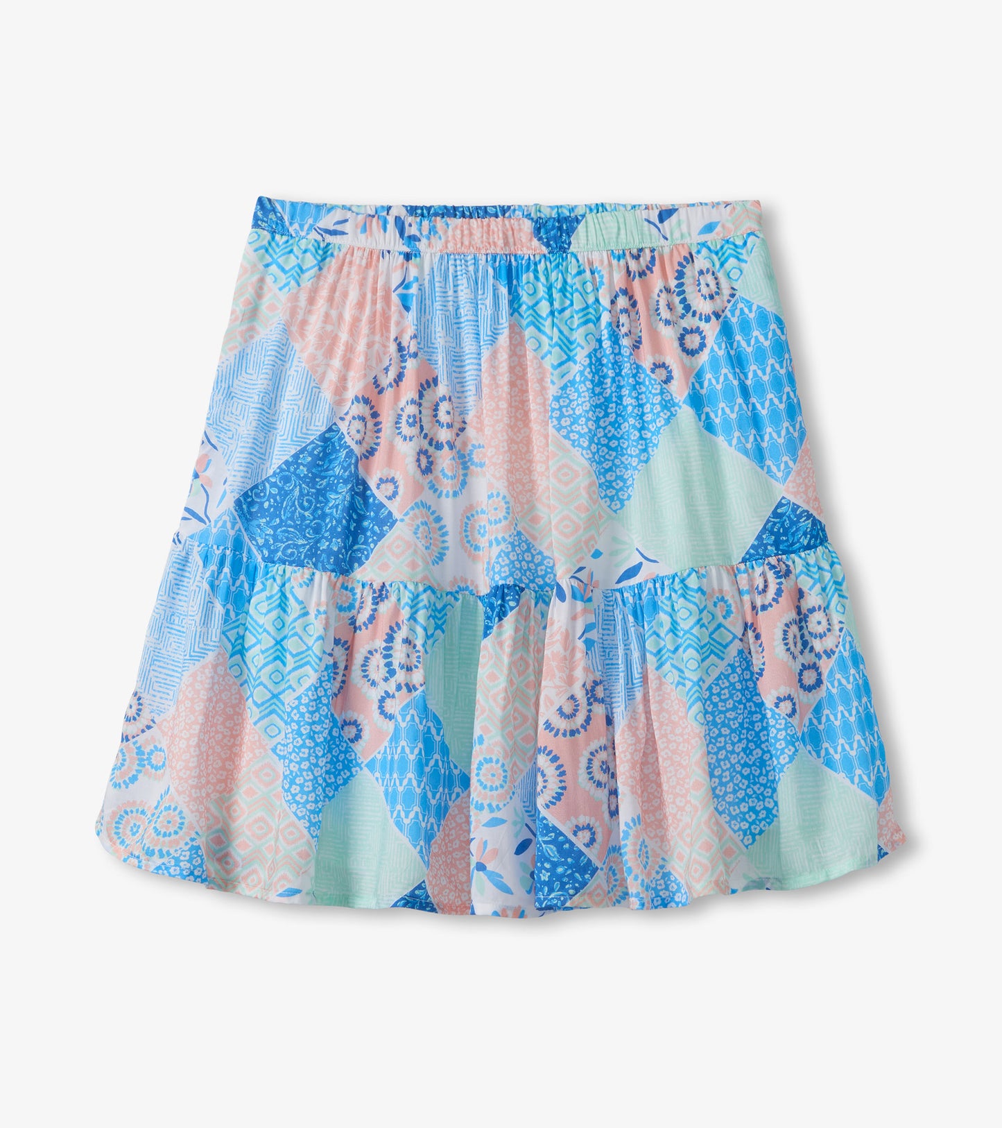 Jupe volantée – Patchwork