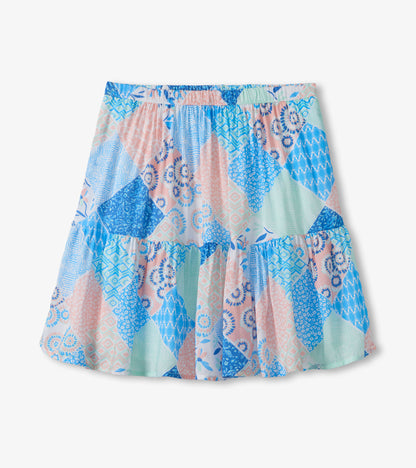 Jupe volantée – Patchwork