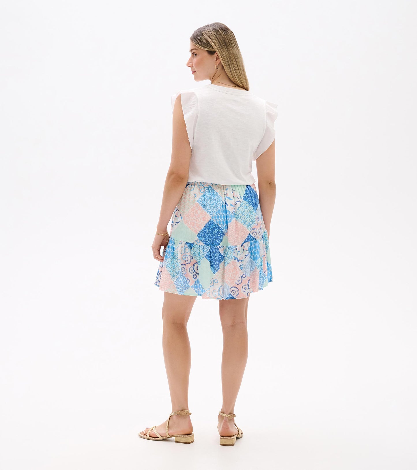 Jupe volantée – Patchwork