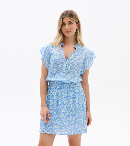 Ava Dress - Mini Vines