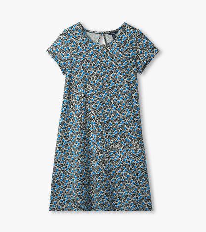 Cici A-Line Dress - Mini Vines