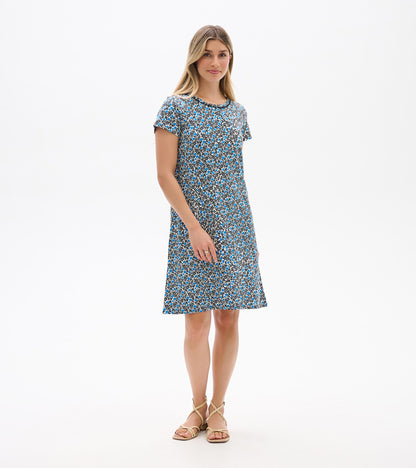 Cici A-Line Dress - Mini Vines