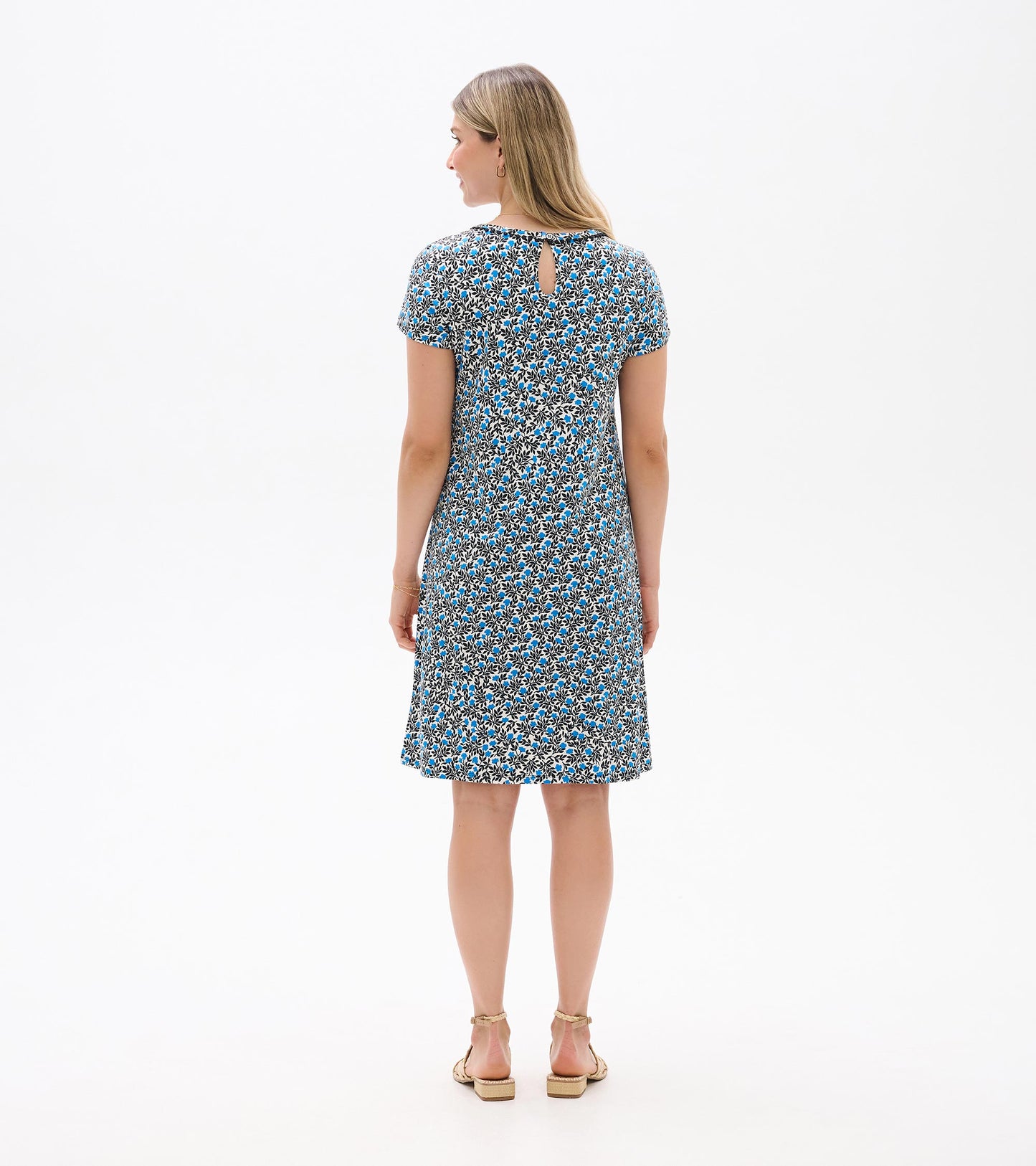 Cici A-Line Dress - Mini Vines