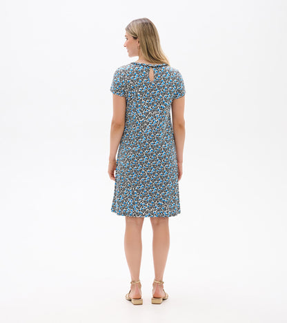 Cici A-Line Dress - Mini Vines