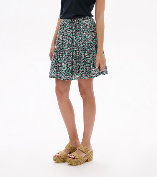 Flounce Skirt - Mini Vines