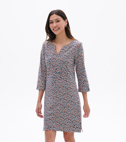 Robe à encolure crantée Lily – Petites vignes
