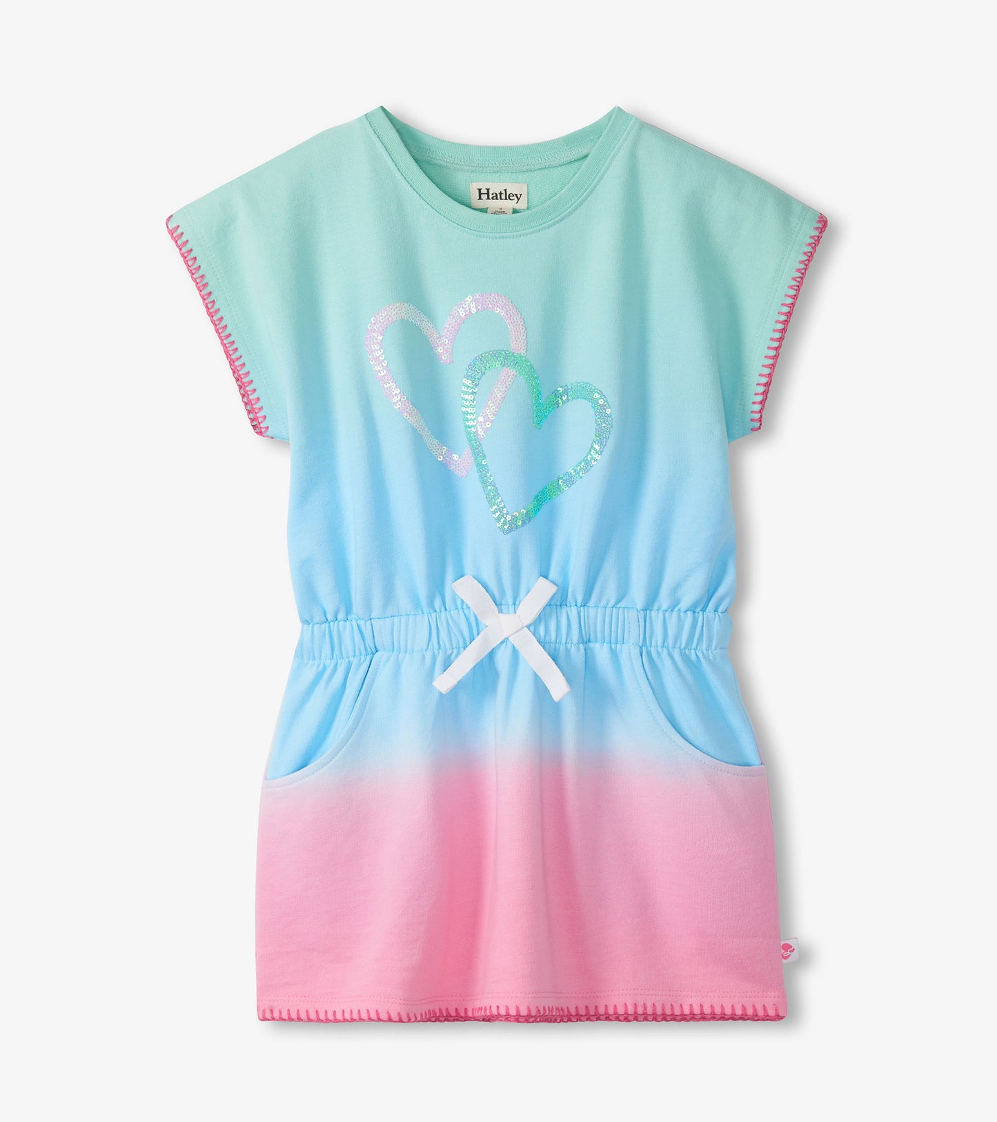 Girls Opal Ombre Pull-On Dress