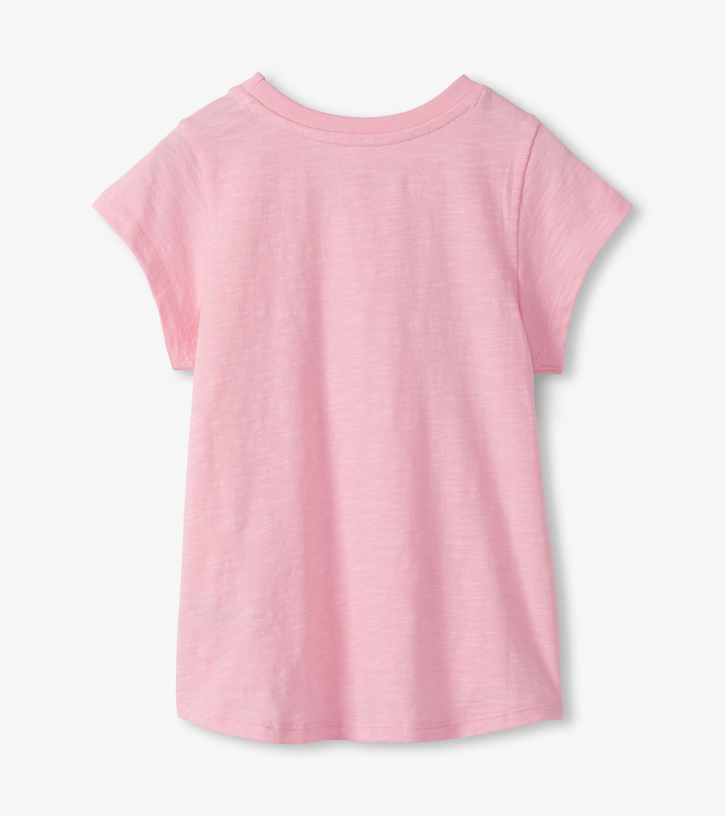 T-shirt noué sur le devant – Palmier estival