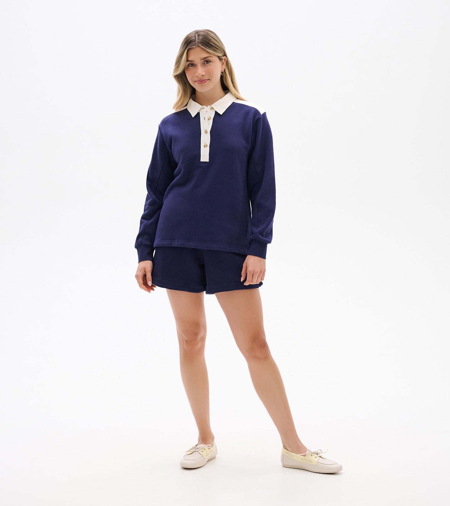 Coco Polo Top - Patriot Blue