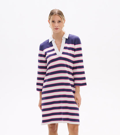 Robe Taylor – Rayures BCBG