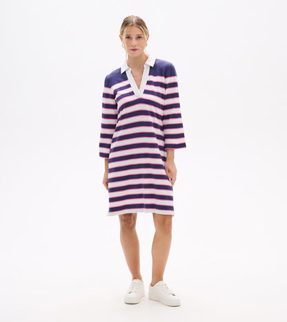 Robe Taylor – Rayures BCBG