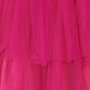 View Girls Fuchsia Tulle Party Dress - Bright pink layered fabric