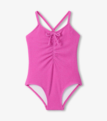 Hot Pink One-Piece Swimsuit
