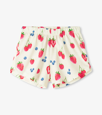 Girls Summer Berries Short Sleep Set