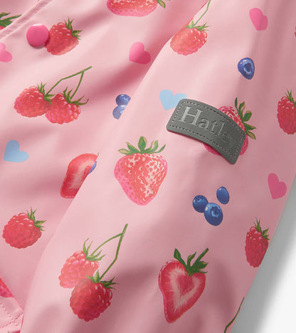 Imperméable à boutons-pression – Fruits d’été
