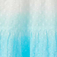 View Girls Summer Garden Dip Dye Gathered Dress - Blue and white gradient with a subtle dotted pattern