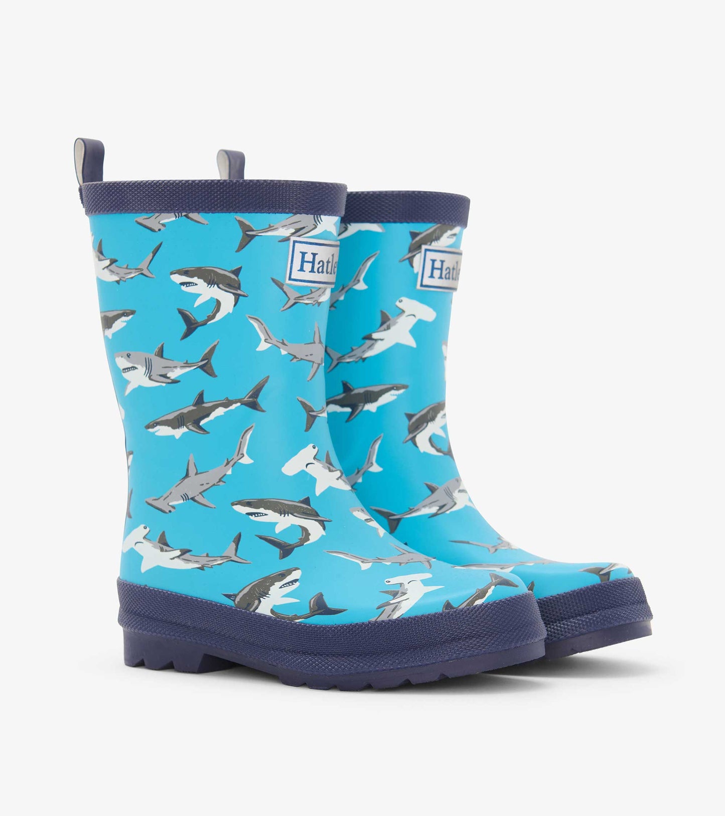 Bottes de pluie au fini mat pour garçon – Fiesta de requins
