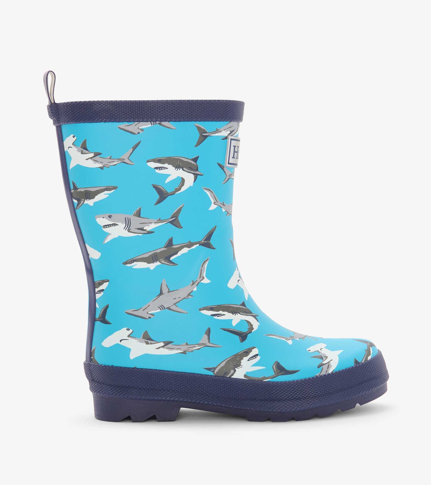 Bottes de pluie au fini mat pour garçon – Fiesta de requins