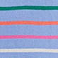 View 3/4 Sleeve Knit Top - Summer Stripes - Blue textured background with horizontal green, pink, and white lines