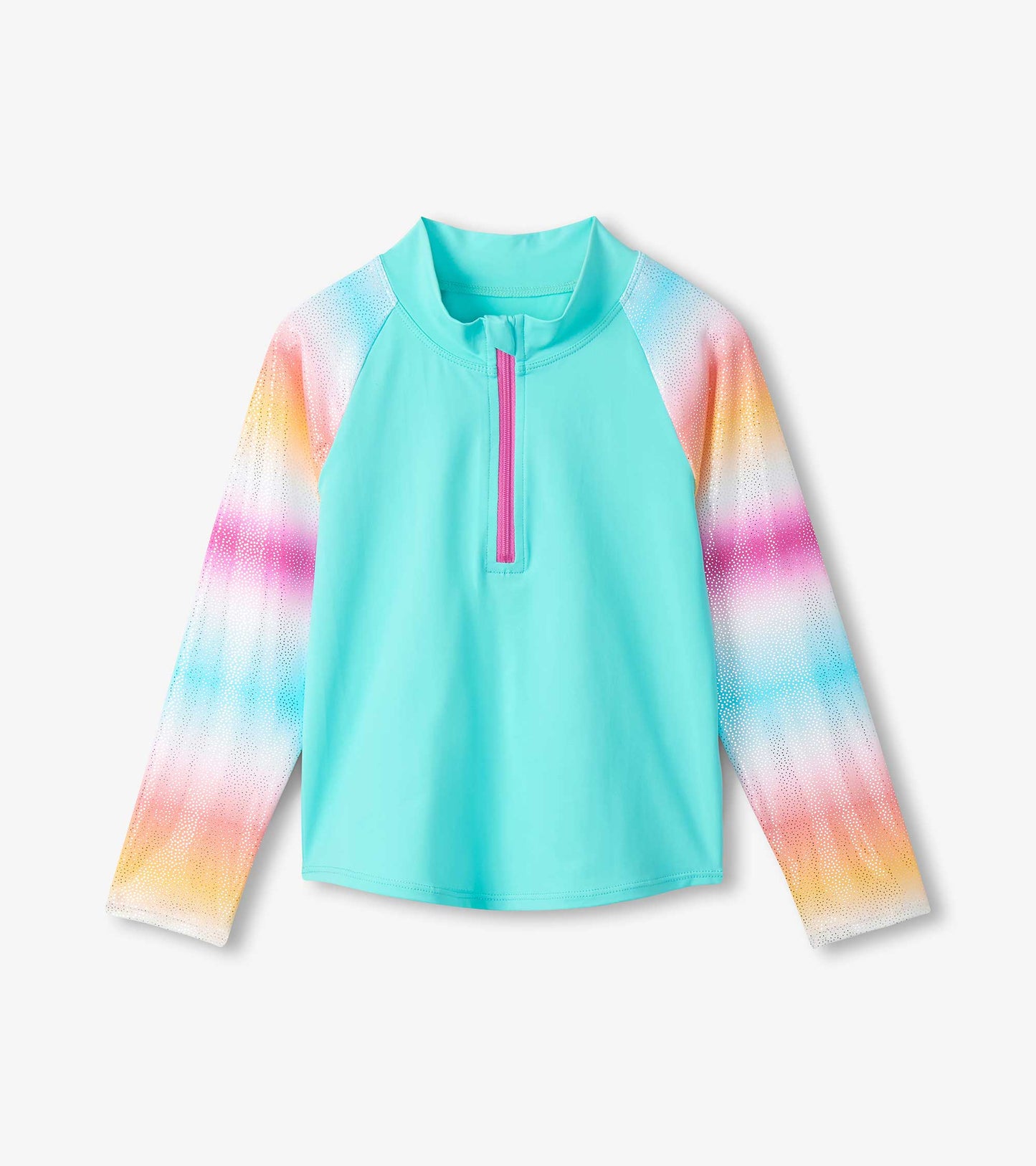 Maillot protecteur deux pièces – Turquoise scintillant