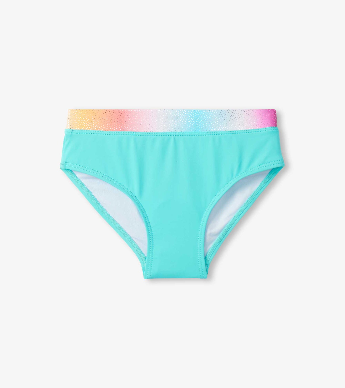 Maillot protecteur deux pièces – Turquoise scintillant