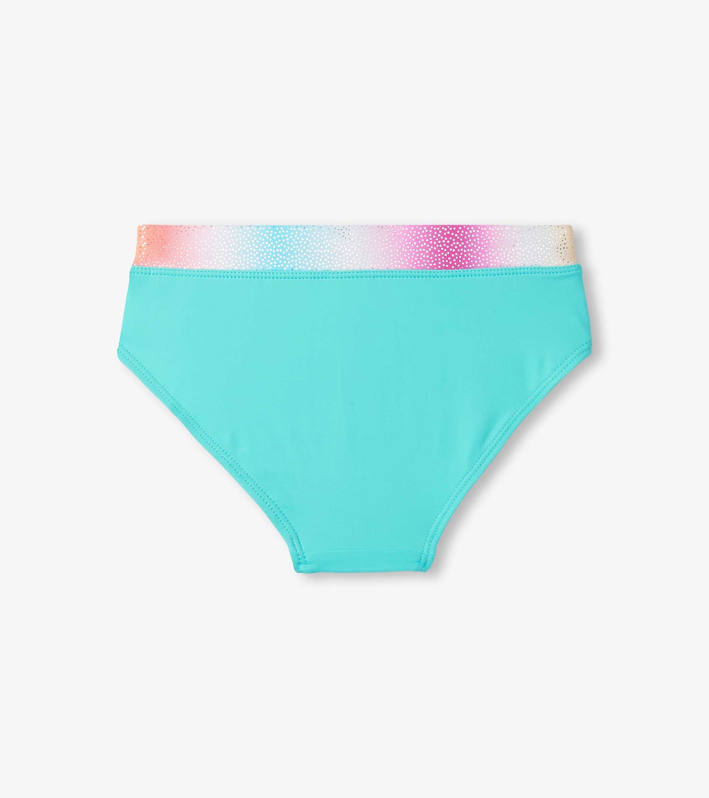 Maillot protecteur deux pièces – Turquoise scintillant