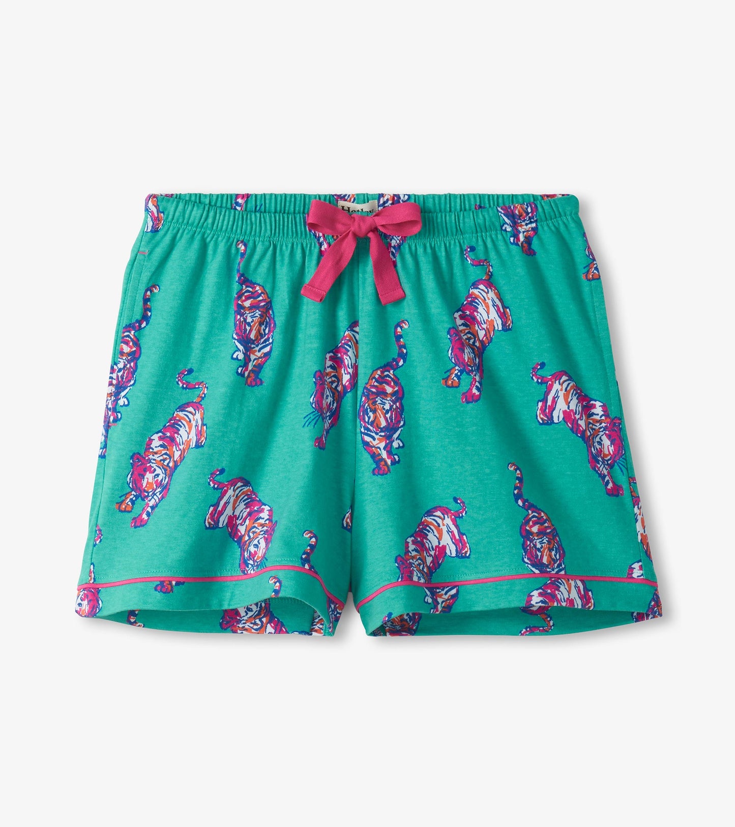 Women's Fierce Tigers Short Pajama Set