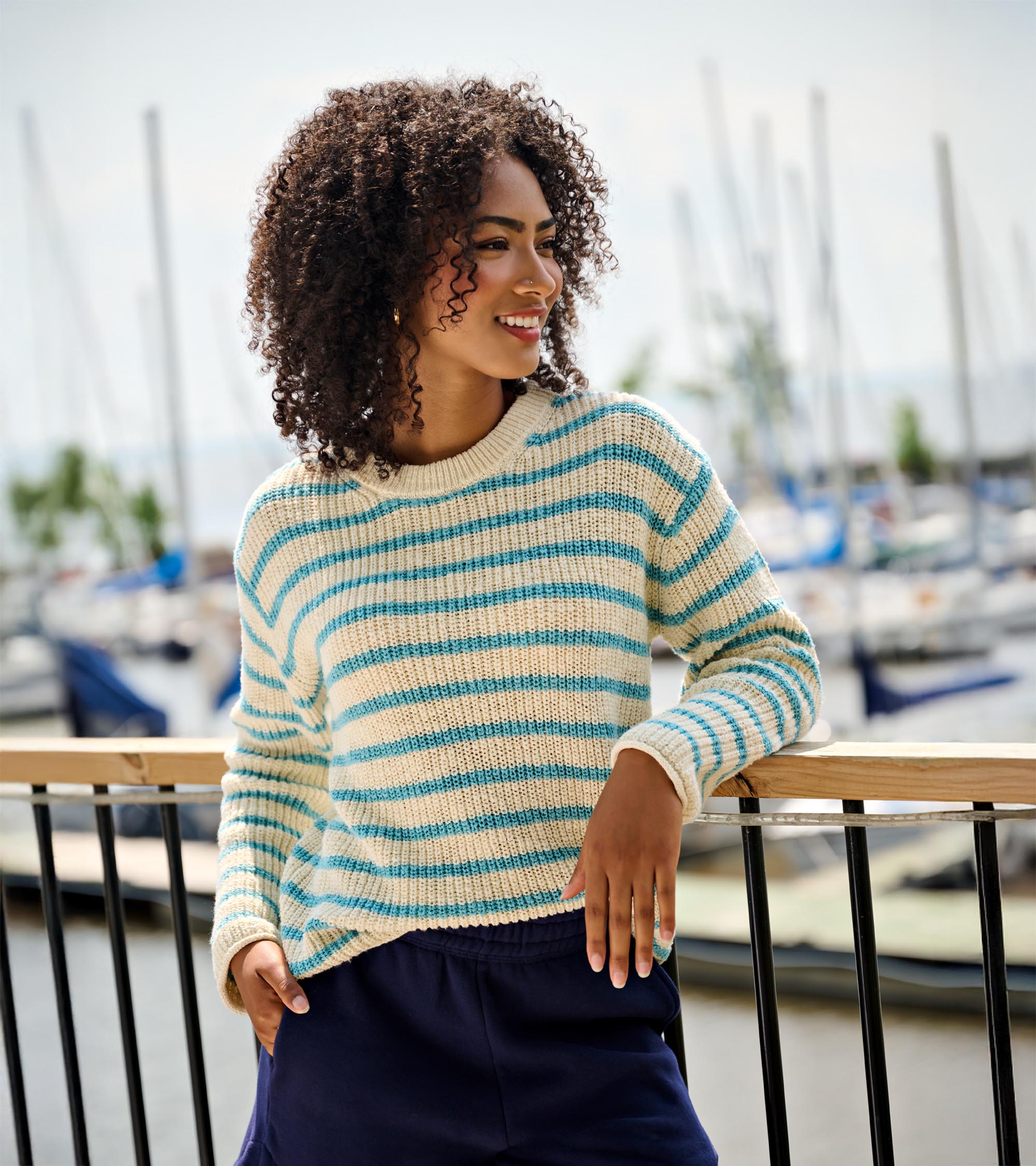 Cashmere Blue Athena Sweater - Cashmere Blue