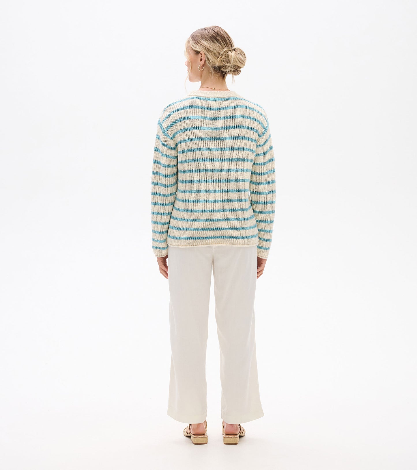 Athena Sweater - Cashmere Blue