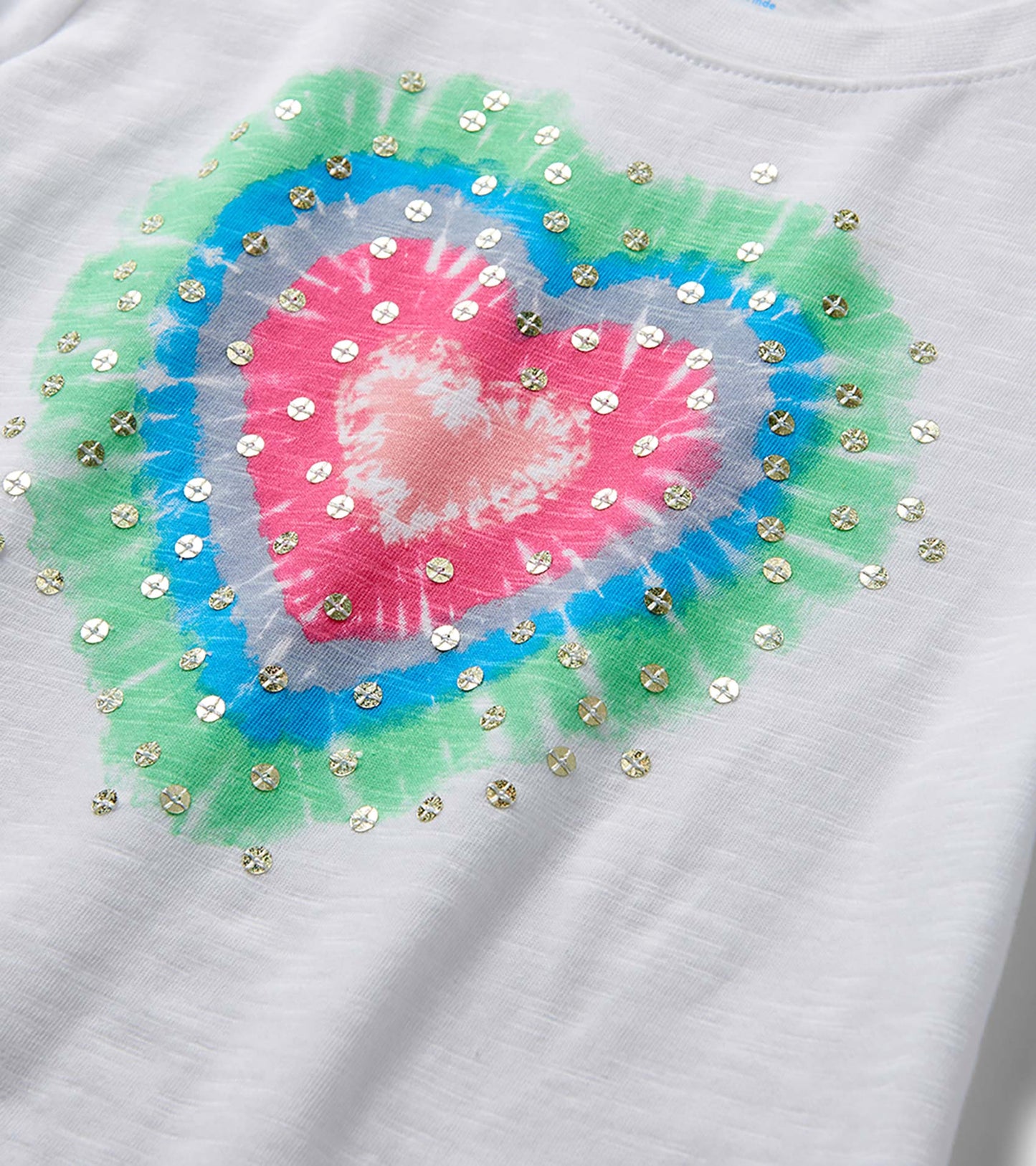 Girls Heart Burst Graphic Tee