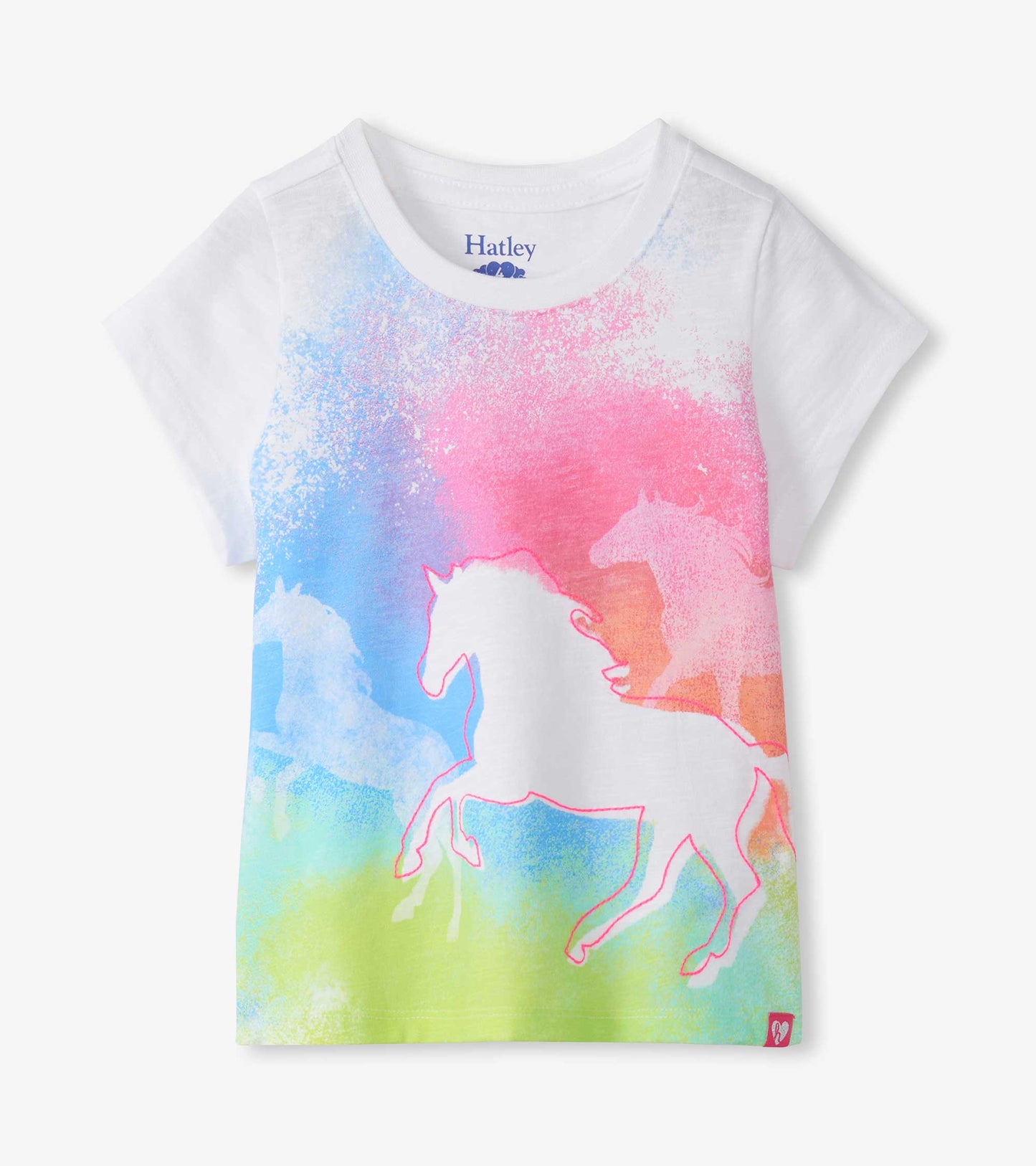 T-shirt à imprimé – Course de chevaux