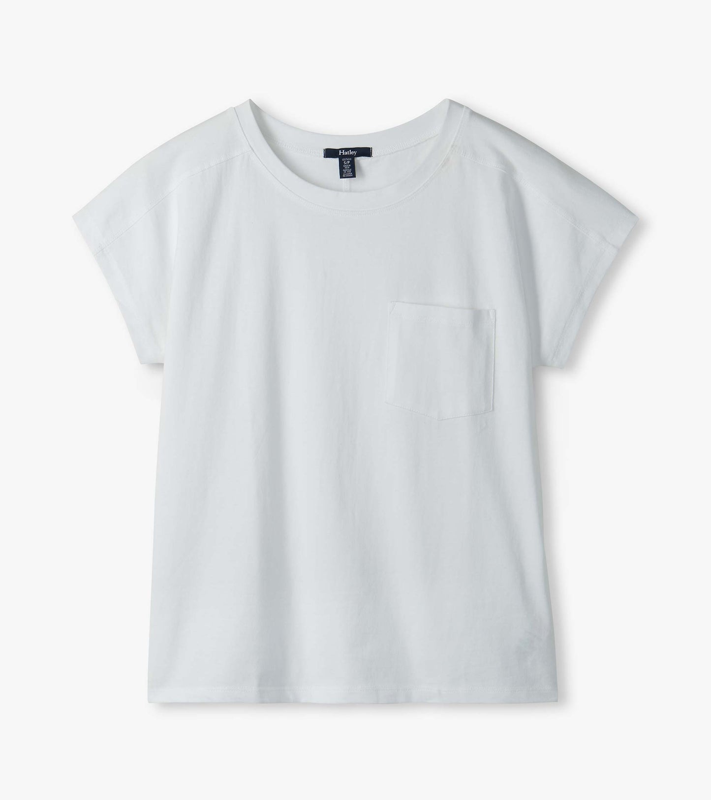 Ella Relaxed Tee - White