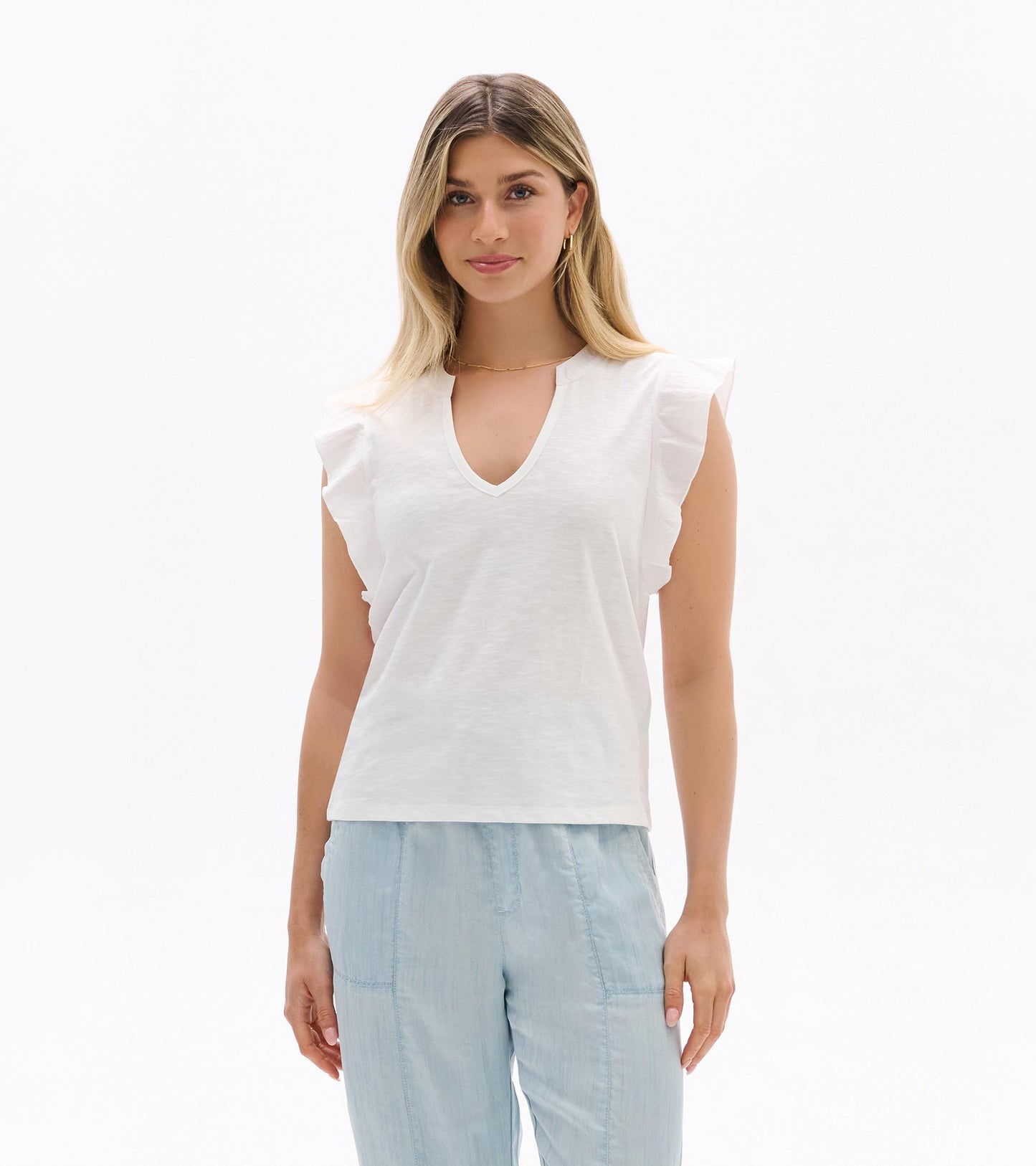 Mix Media Tank - White