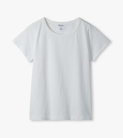 Essential Crew Neck Tee - White