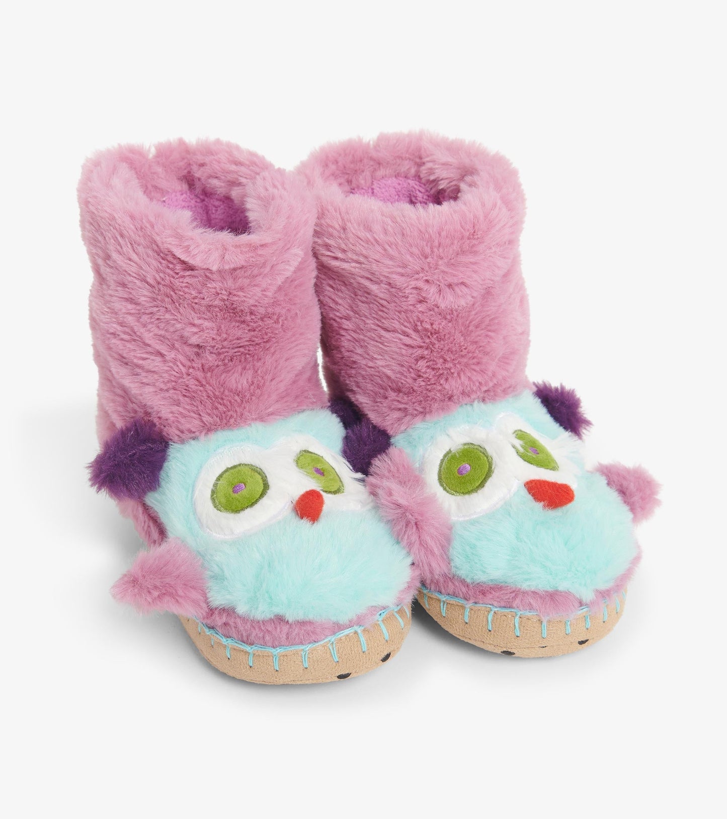 Pantoufles pour enfants hiboux