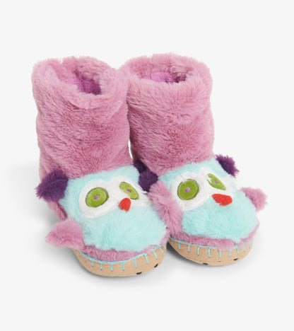 Pantoufles pour enfants hiboux