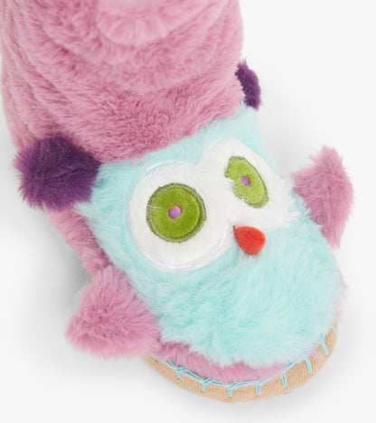 Pantoufles pour enfants hiboux