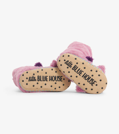 Pantoufles pour enfants hiboux