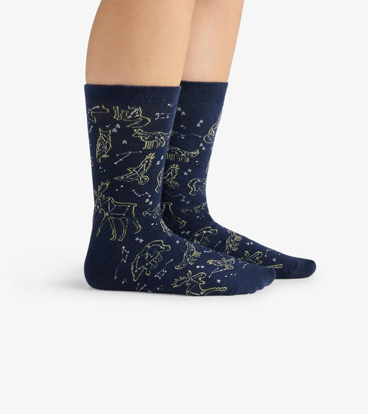Chaussettes pour femme – Constellations d’animaux