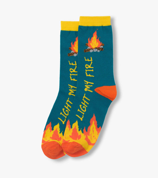 Women's Light My Fire Crew Socks