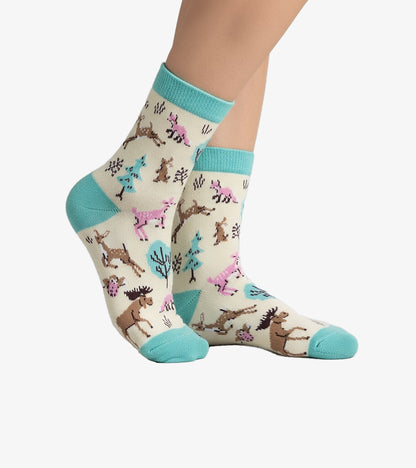 Chaussettes pour femme – Créatures des bois