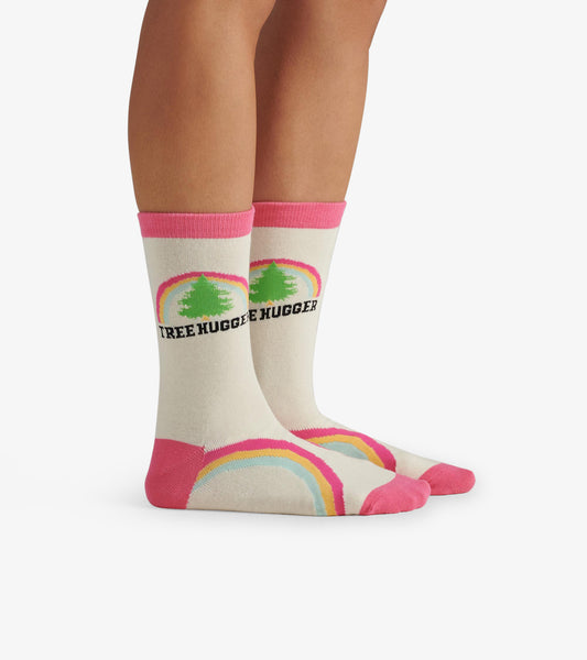 Chaussettes pour femme – Arbre arc-en-ciel