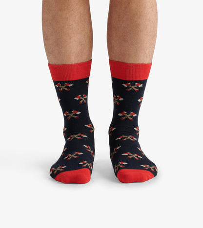Axes Men's Crew Socks
