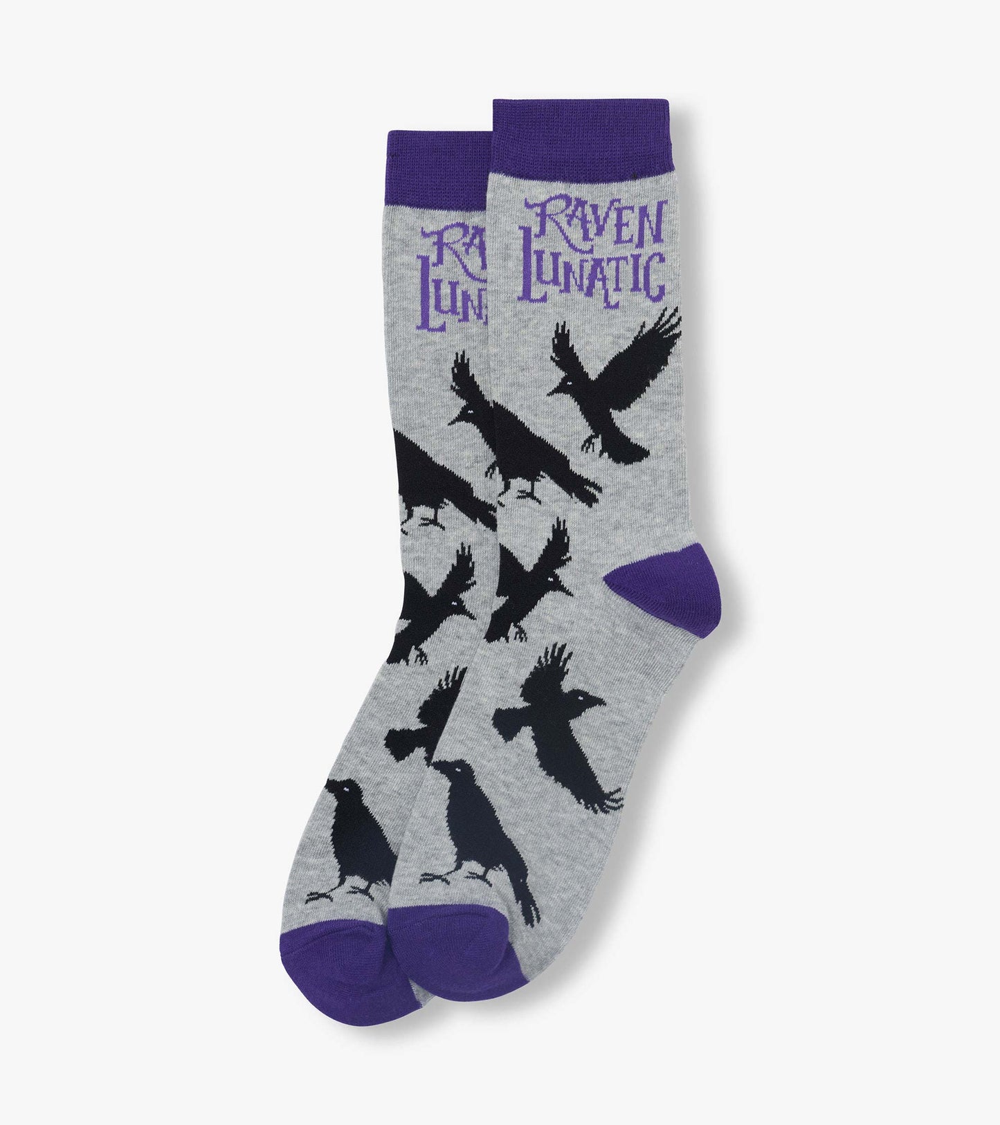 Chaussettes pour homme – Corbeau « Raven Lunatic »