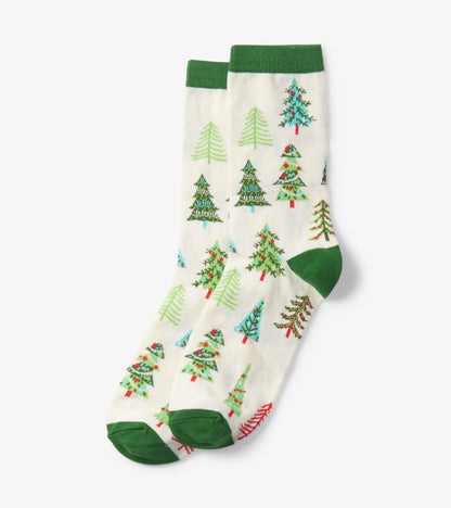 Chaussettes pour femme – Sapins de Noël