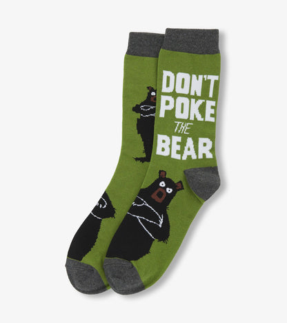 Chaussettes pour homme – Ours « Don’t Poke The Bear »